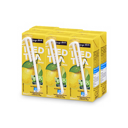 Ice Tea Limão Pack 6 Pingo Doce 6x0.2L