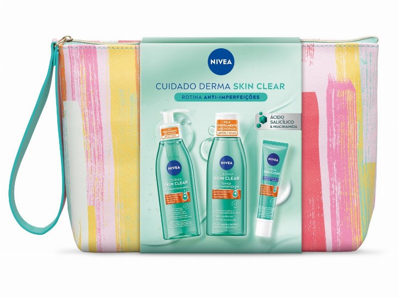 Conjunto Nivea Cuidado Derma Skin Clear