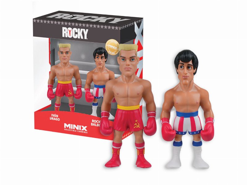Figura Minix Fig - Pack Duplo Rocky Iv 12 C