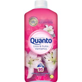 Amaciador Roupa Concentrado Lírios E Frutos Vermelhos Quanto