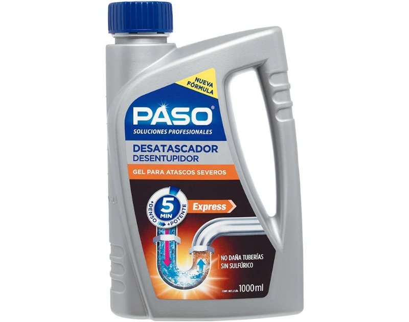 Desentupidor Gel Profissional Paso 1 l