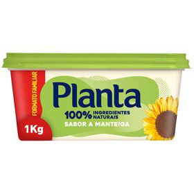 Creme Vegetal Para Barrar Sabor A Manteiga Planta 1 kg