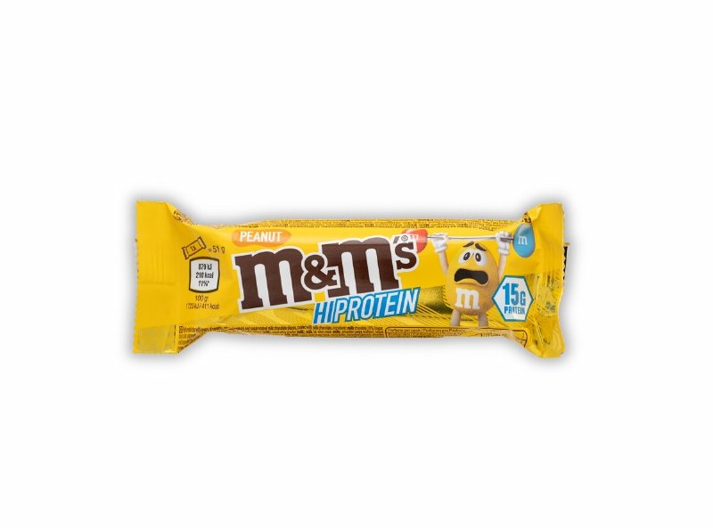 Barra Proteina M&M's Amendoim 51 g