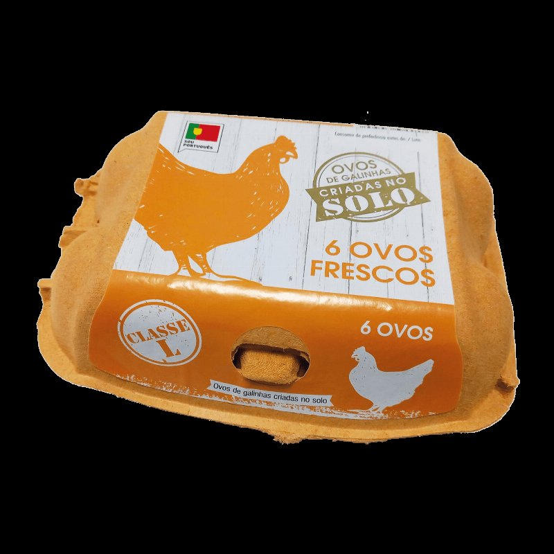 Ovos Do Solo Classe L Nacionais Pack De 6