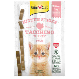 Snack Para Gato Júnior Sticks Peru Gimcat 4 Un
