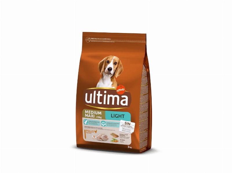 Ração Para Cão Ultima Light Com Frango 3 kg