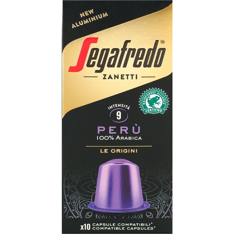 Café Perú 100% Arabica Intensidade 9 10 unidades