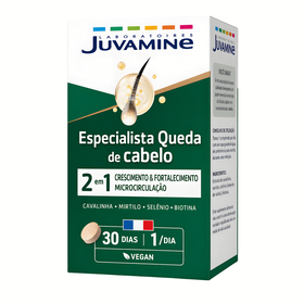 Suplemento Queda De Cabelo Juvamine 30 Un