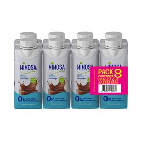 Leite Achocolatado Light Mimosa 8 X 200 ml