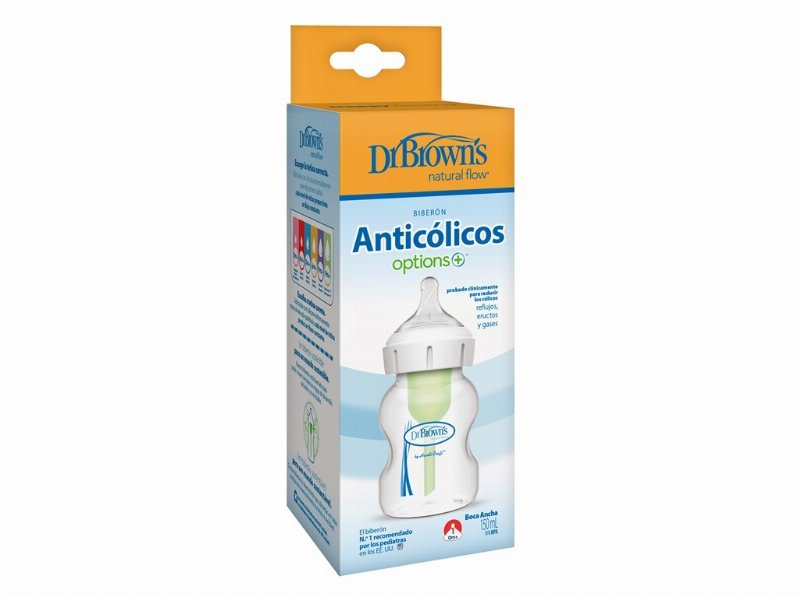 Biberão Dr. Brown's Boca Larga 150 ml 1Un