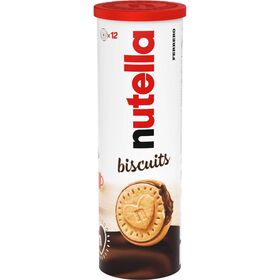 Bolachas Recheadas Com Chocolate E Avelãs Nutella 166 gr