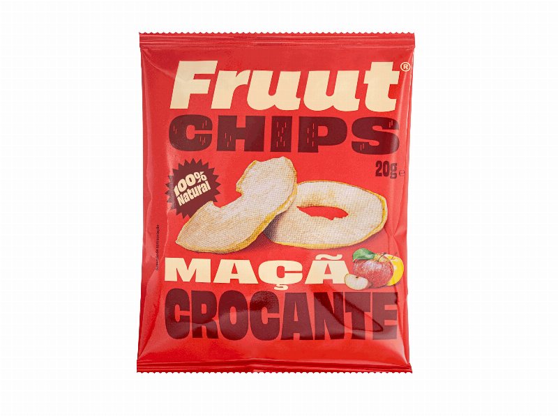 Snack Fruut Maçã Vermelho Doce Sem Açúcar 20 g