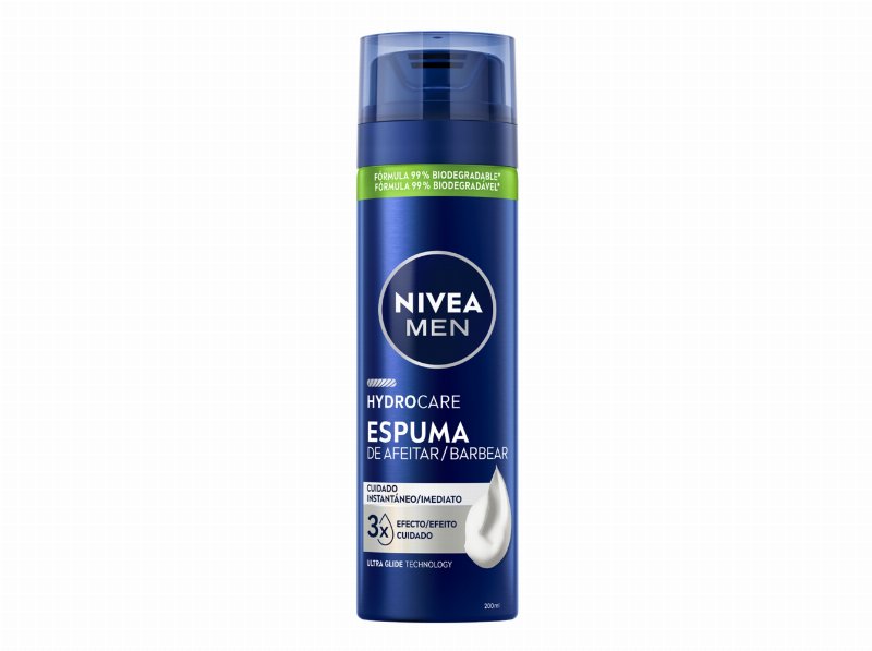 Espuma De Barbear Hydro Care Nivea Men 200 ml