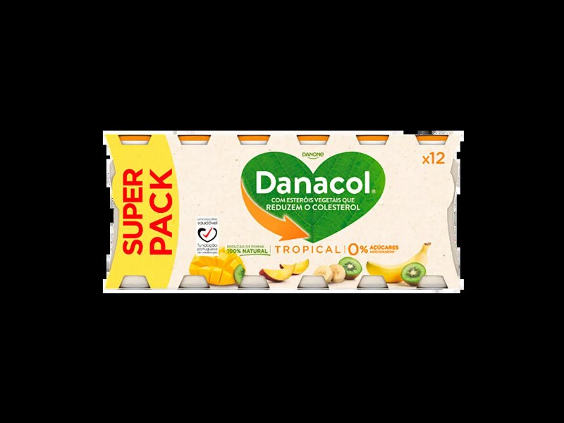 Danacol Iogurte Líquido De Frutos Tropicais