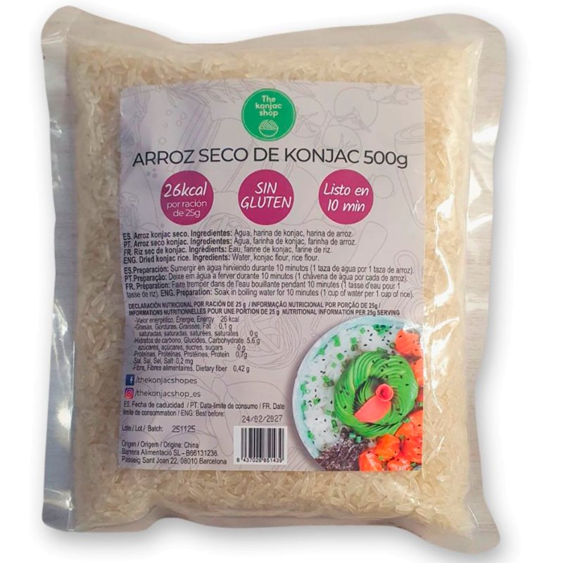 Arroz Seco 500 g
