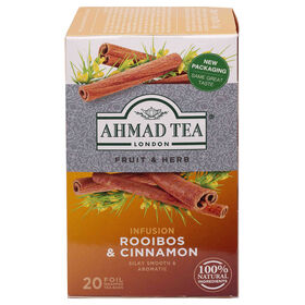 Infusão Rooibos E Canela Saquetas Ahmad 20 Un