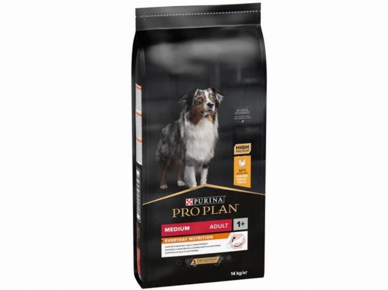 Ração Para Cão Adulto Pro Plan Medium Frango 14 kg