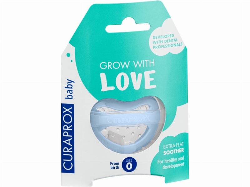 Chupetas Curaprox Baby Azul Tam 0
