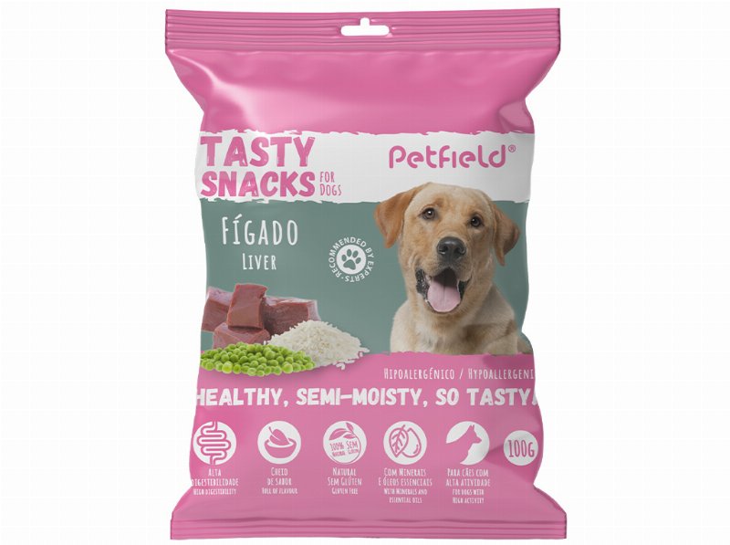 Snack Cão Petfield Fígado 100 g