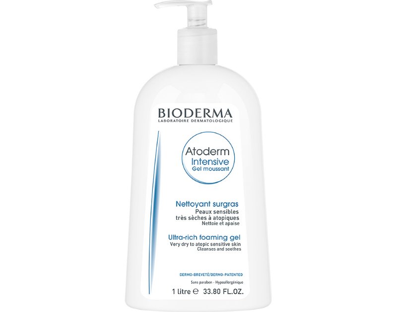 Gel Bioderma Moussant Atoderm Intensive 1 l