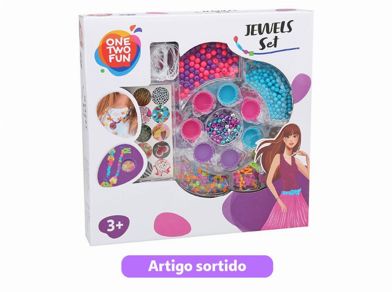 Conjunto Para Joalheria One Two Fun Modelos Sortidos