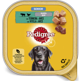 Comida Húmida Para Cão Sénior Vaca E Aves Terrina Pedigree 300 g