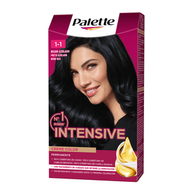 Coloração Permanente Intensive Preto Azulado 1-1 Palette 1 Un