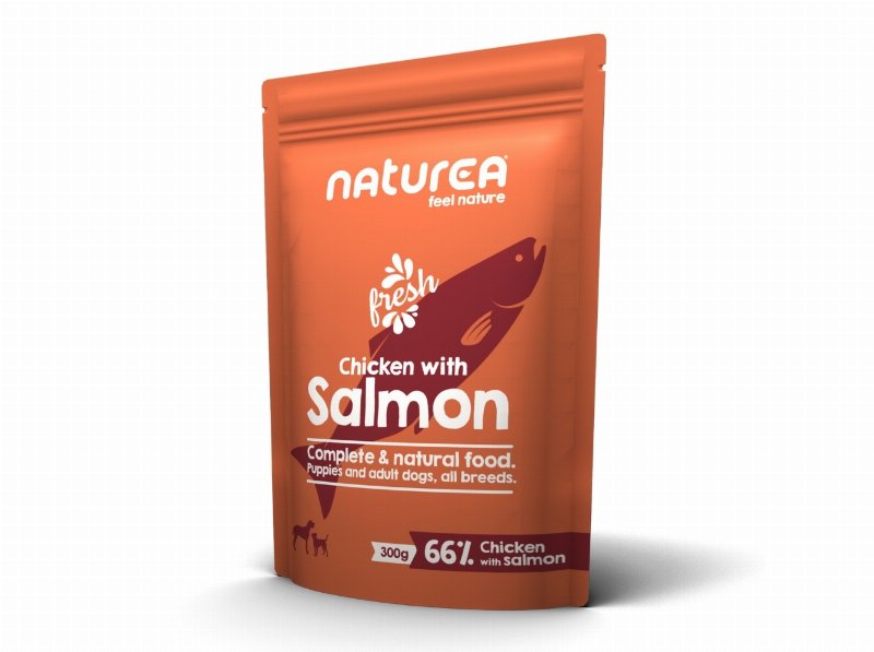 Comida Húmida Cão Naturea Frango E Salmão 300 g