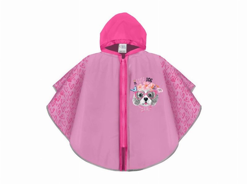 Capa Chuva Perletti Com Fecho Tamanho 3/6 Anos