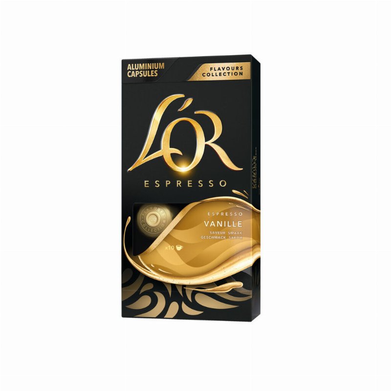 Cápsulas De Café Nespresso Baunilha L'or 10Kg