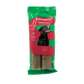 Snack Para Cão Adulto Rolinhos Duo Continente 200 g (2 Un)