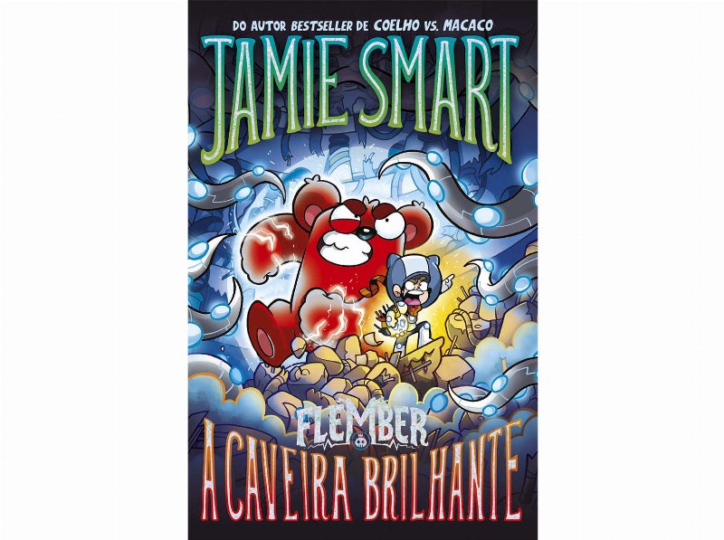 Livro Flember - A Caveira Brilhante De Jamie Smart