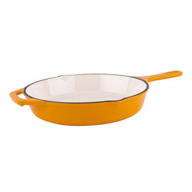 Frigideira Ferro Fundido 24Cm Amarela Kasa