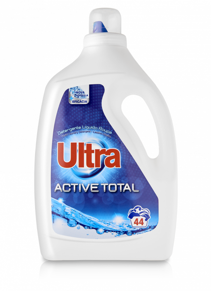 Detergente Máquina Roupa Líquido Active Total Ultra 44Dos