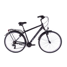 Bicicleta Homem 21V 700 C Comfort Preta Eleven Sports