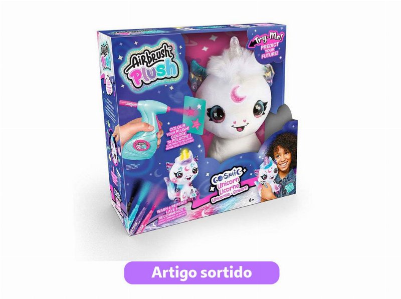 Decora O Unicórnio Mágico Airbrush Modelos Sortidos