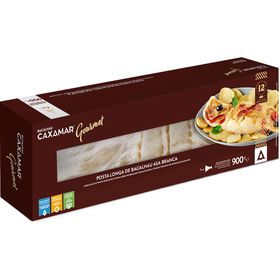Posta Longa De Bacalhau Asa Branca 12 Meses De Cura Congelado Caxamar 900 gr