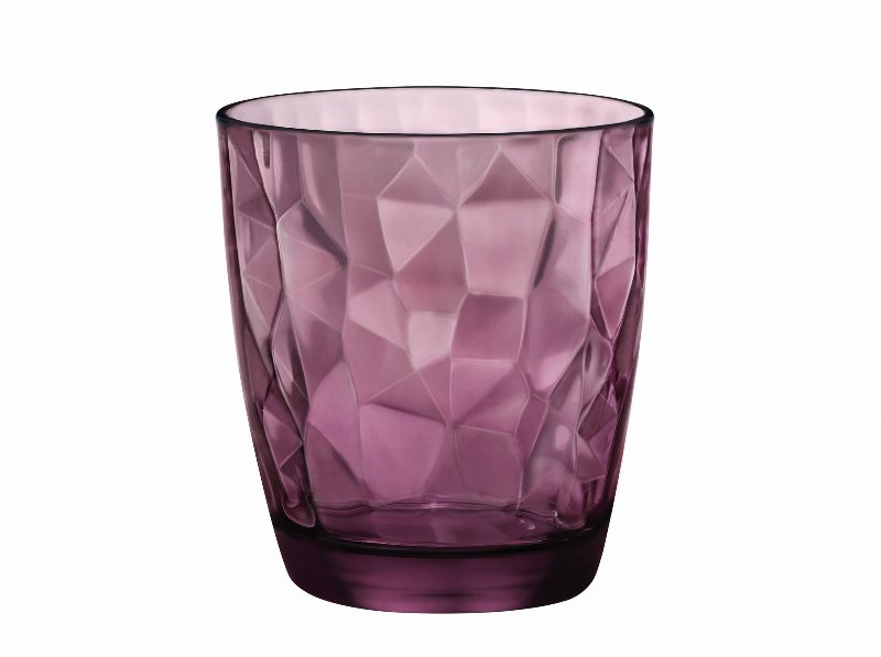 Copo Diamond Bormioli Rosa Vidro 39 cl