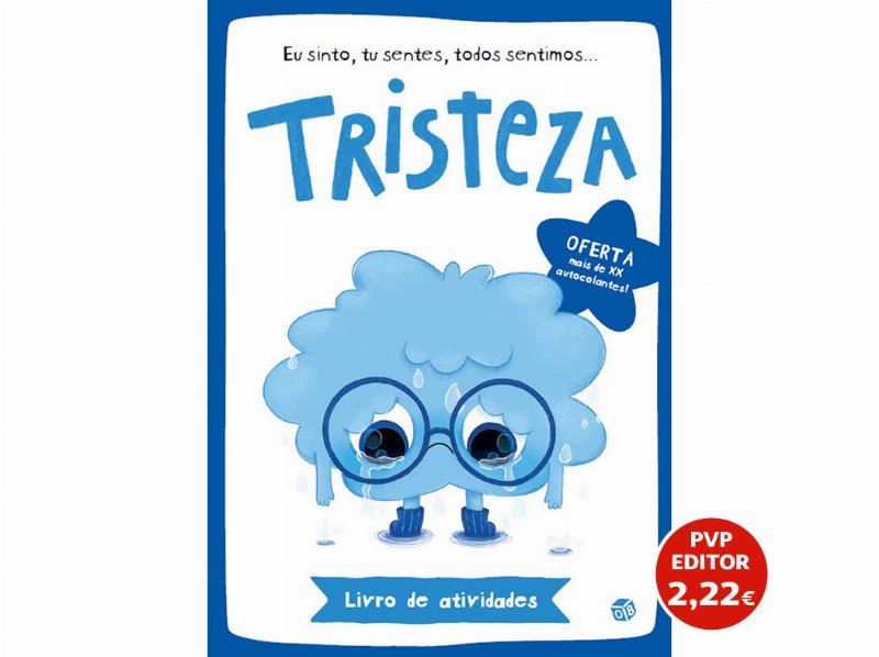Livro Eu Sinto Tristeza Com Autocolantes