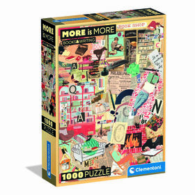 Clementoni - Puzzle More Is More Books & Writing 1000 Peças