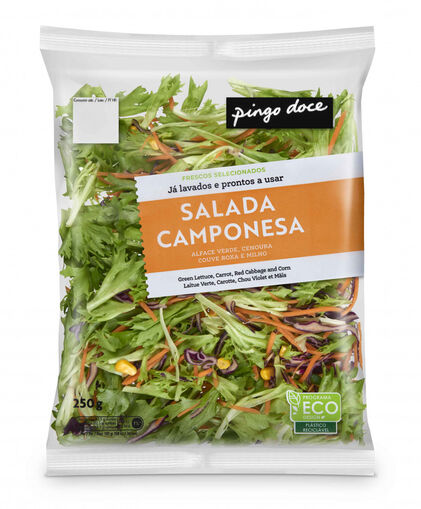 Salada Camponesa Embalada Pingo Doce 0.25Kg