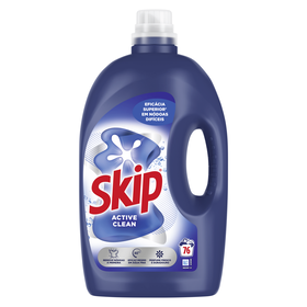 Detergente Máquina Roupa Líquido Active Clean Skip