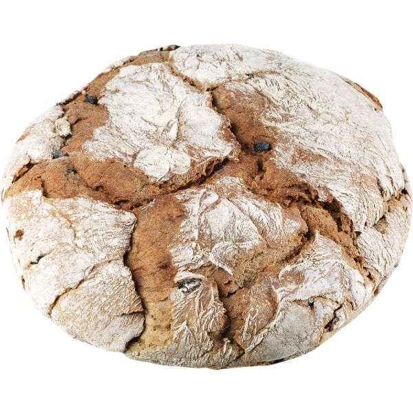 Pão De Centeio Com Passas