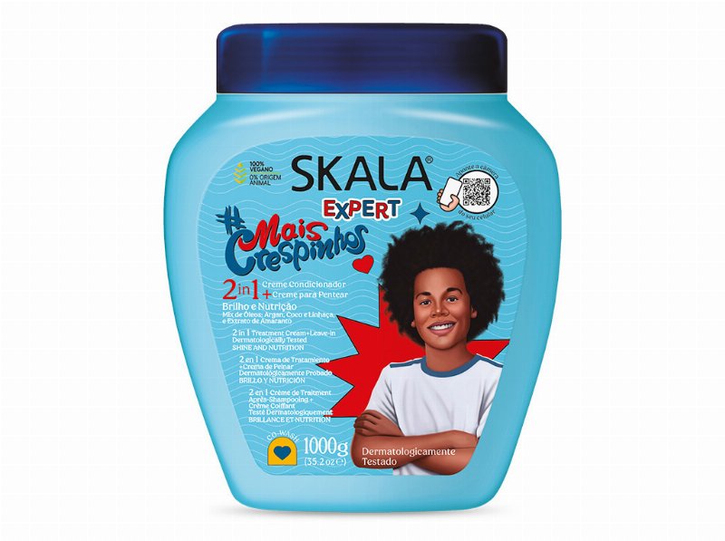 Máscara Cabelo Skala Mais Crespinhos 1000 g