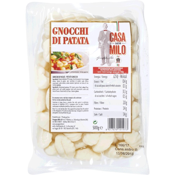 Gnocchi De Batata 500 g