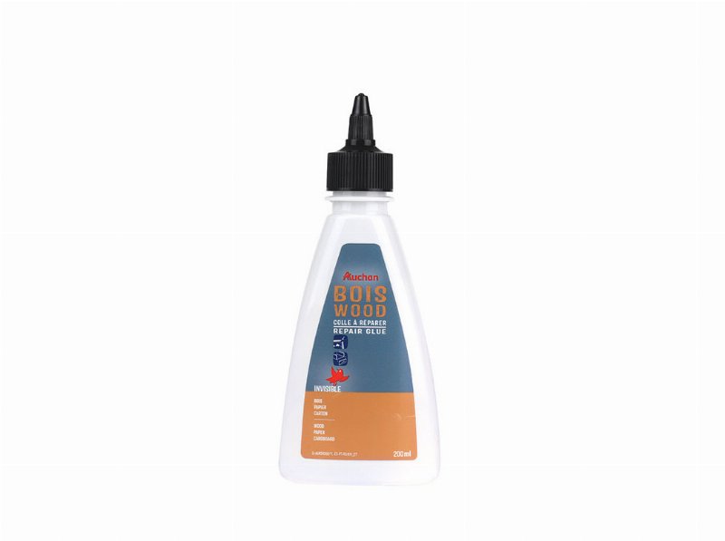 Cola De Madeira Auchan Branca 200 ml
