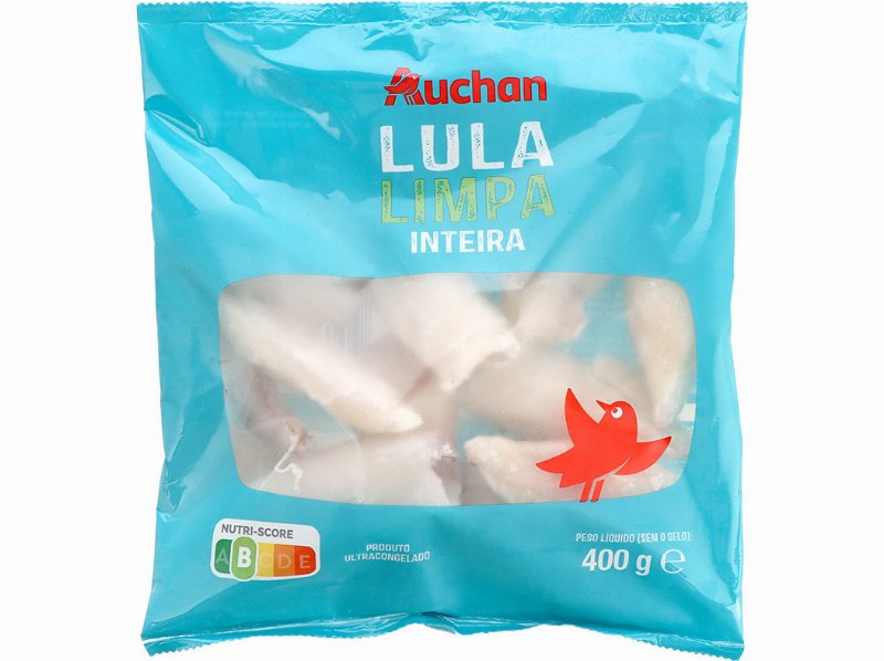 Lula Auchan Limpa Inteira Ultracongelada 400 g