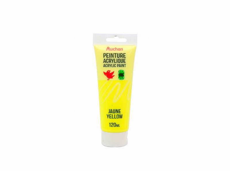 Tinta Acrílica Auchan Neon 120 ml