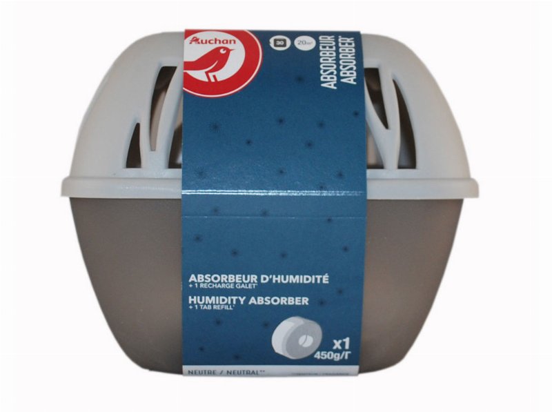 Desumidificador Auchan Neutro + Recarga 450 g