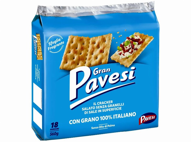 Crackers Gran Pavesi Sem Sal Na Superfície 560 g